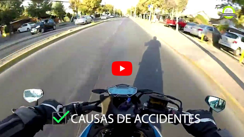 Causas de accidentes en motocicleta